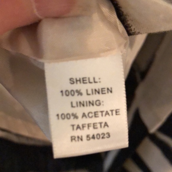 Banana Republic Linen Animal Print Dress - Picture 13 of 14